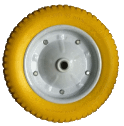 Колесо полиуретановое D 350 мм, 3.00-8 PU2400 - фото 16284