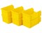 Пластиковый ящик Стелла-техник V-1-К6-желтый V-1-К6-желтый